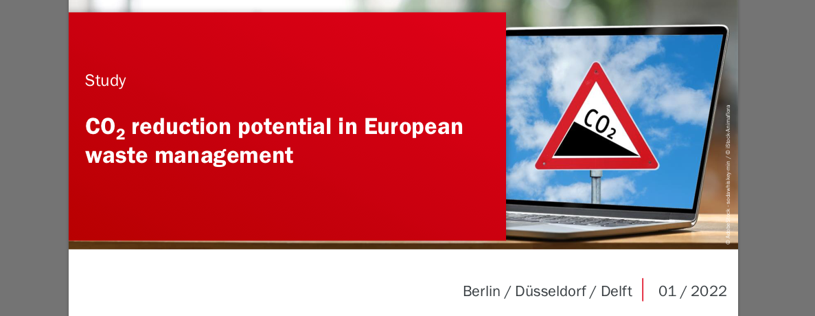 New Study: European Waste Management Sector Shows Significant CO2 Reduction Potential for 10 Waste Streams