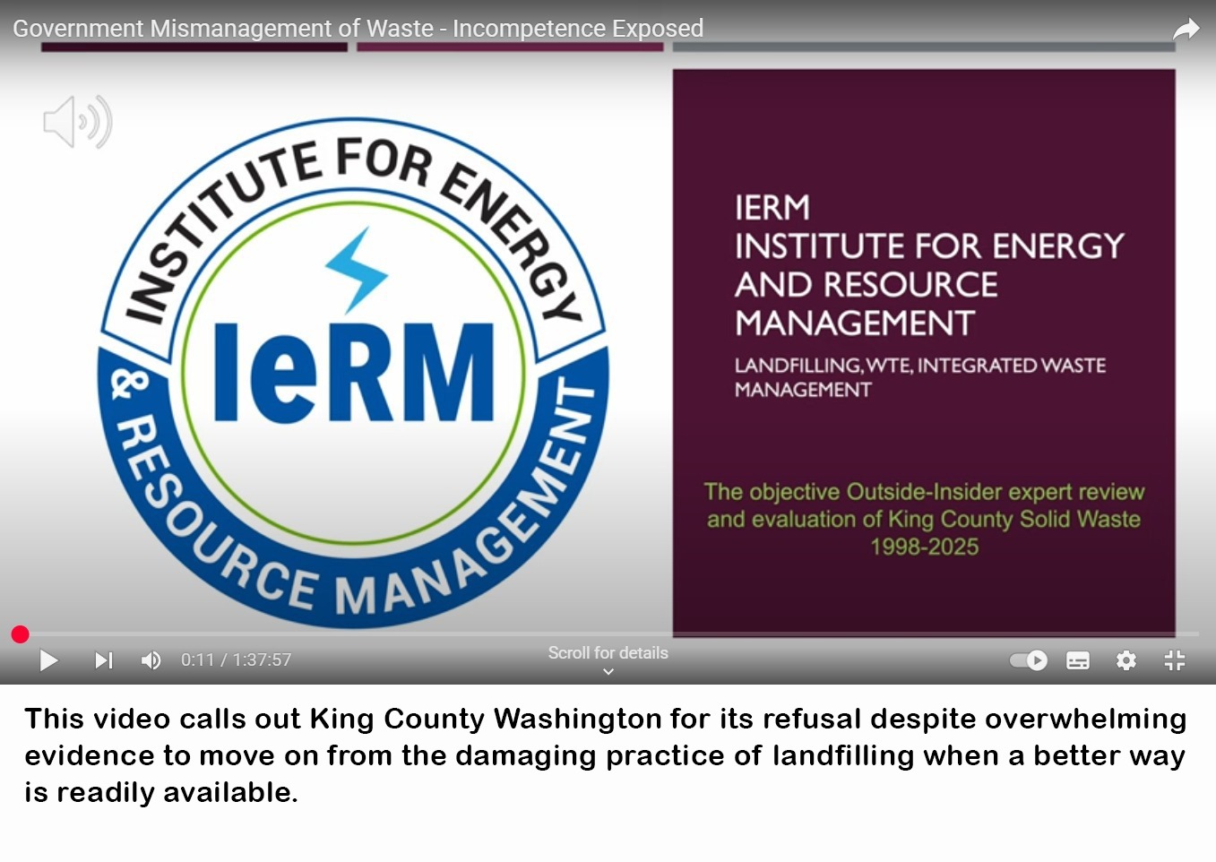 Government Mismanagement of Waste-Incompetence Exposed